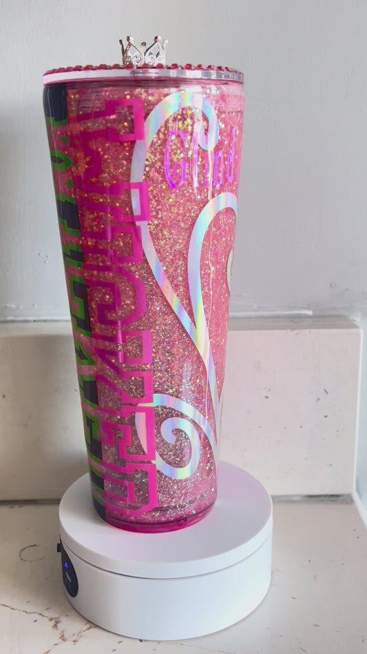 32 oz. Wicked Snow Glob Tumbler